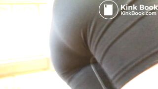 Messing while walking again