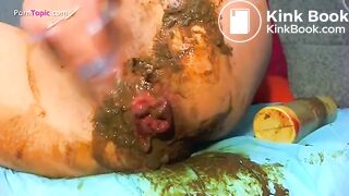 Shampoo bottle shit fuck