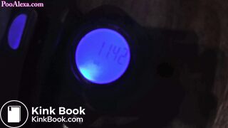 pregnant girl takes a massive shit