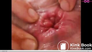 Playful dirty fingers and dildo