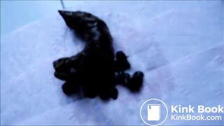 Girl gently shitting on TP (original content)