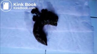 Girl gently shitting on TP (original content)