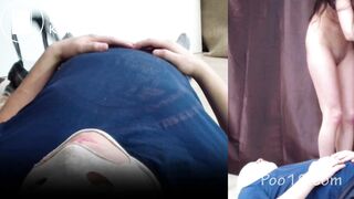 Beauty girl scat slave