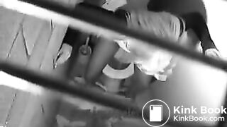 3 Girls pooping in the same toilet