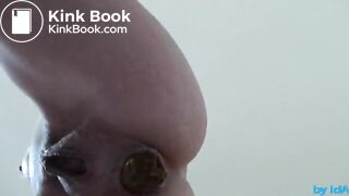 Girl shits from above