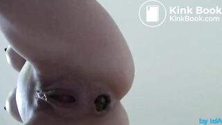 Girl shits from above