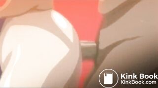 Sexy maid gets enema mixed with some sort of tentacles and fucked!(hentai)