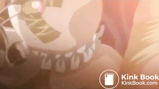 Sexy maid gets enema mixed with some sort of tentacles and fucked!(hentai)