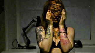 Into the glass and over the head