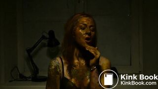 Into the glass and over the head