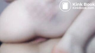 American BBW Busty Girl Scat in Living Room 3