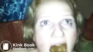 Wife shit mouthful