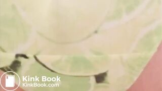 Teen girl Green panty poop