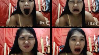 finally succeeded to eat shit