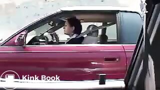 shitting while waiting in traffic ad for washing powder