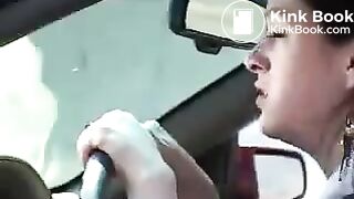 shitting while waiting in traffic ad for washing powder