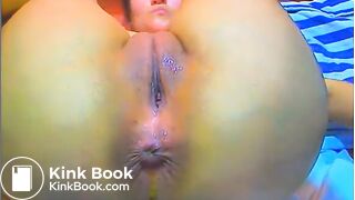 Webcam Scat Bitch in extreme posed