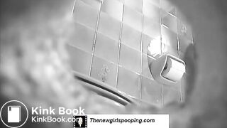 Voyer of a sexy girl pooping on toilet