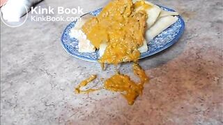 Fat Mature Scat Bitch from Homevideo part.05