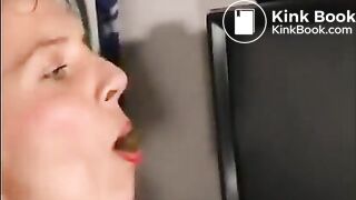 Girl dildos and shits