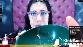 *RECORDED MYSELF* Amazing poo eat and puke show [ PART 1/2]