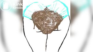 Huge Animated Panty Poop