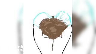 Huge Animated Panty Poop