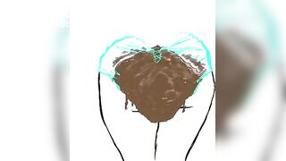 Huge Animated Panty Poop