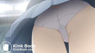 pooping girl animation - video 2