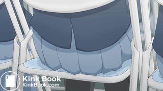 pooping girl animation - video 2