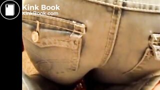 Brunette pooping - video 4