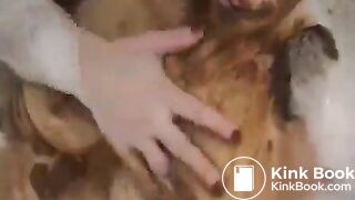 homemade scat milf in bubble bath