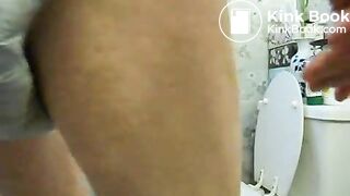 messy blowout in a diaper