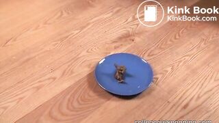 College Slut shitting for book money