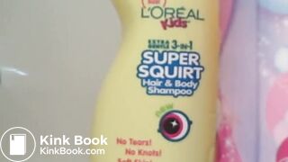 Cute girl poops her diaper