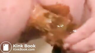 poop ass masturbation