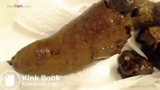 Amateur teenager scat