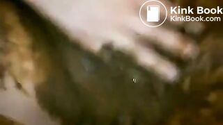 blond babe shits, smears n fucks