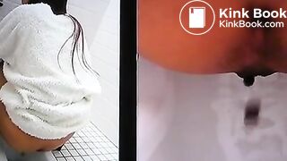 Japanese Girls Hard Rock Poop