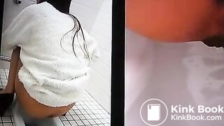 Japanese Girls Hard Rock Poop