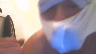 Panty poop in my face