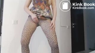 Cheetah Tights Poop