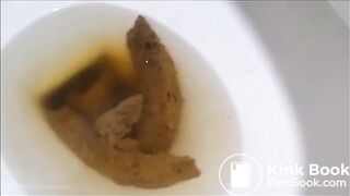 Wife shitting close up