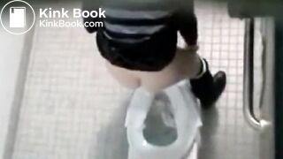 Public Toilet Poop - video 2
