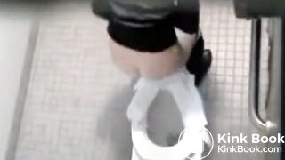 Public Toilet Poop - video 2