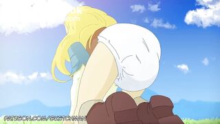 Zelda diaper poop animation