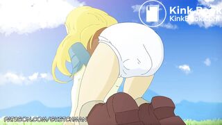 Zelda diaper poop animation