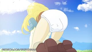 Zelda diaper poop animation