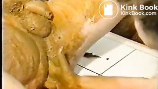 Super dirty orgy goldenshower scat covered with shit sex