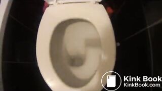 Nice ass solo poop from rear